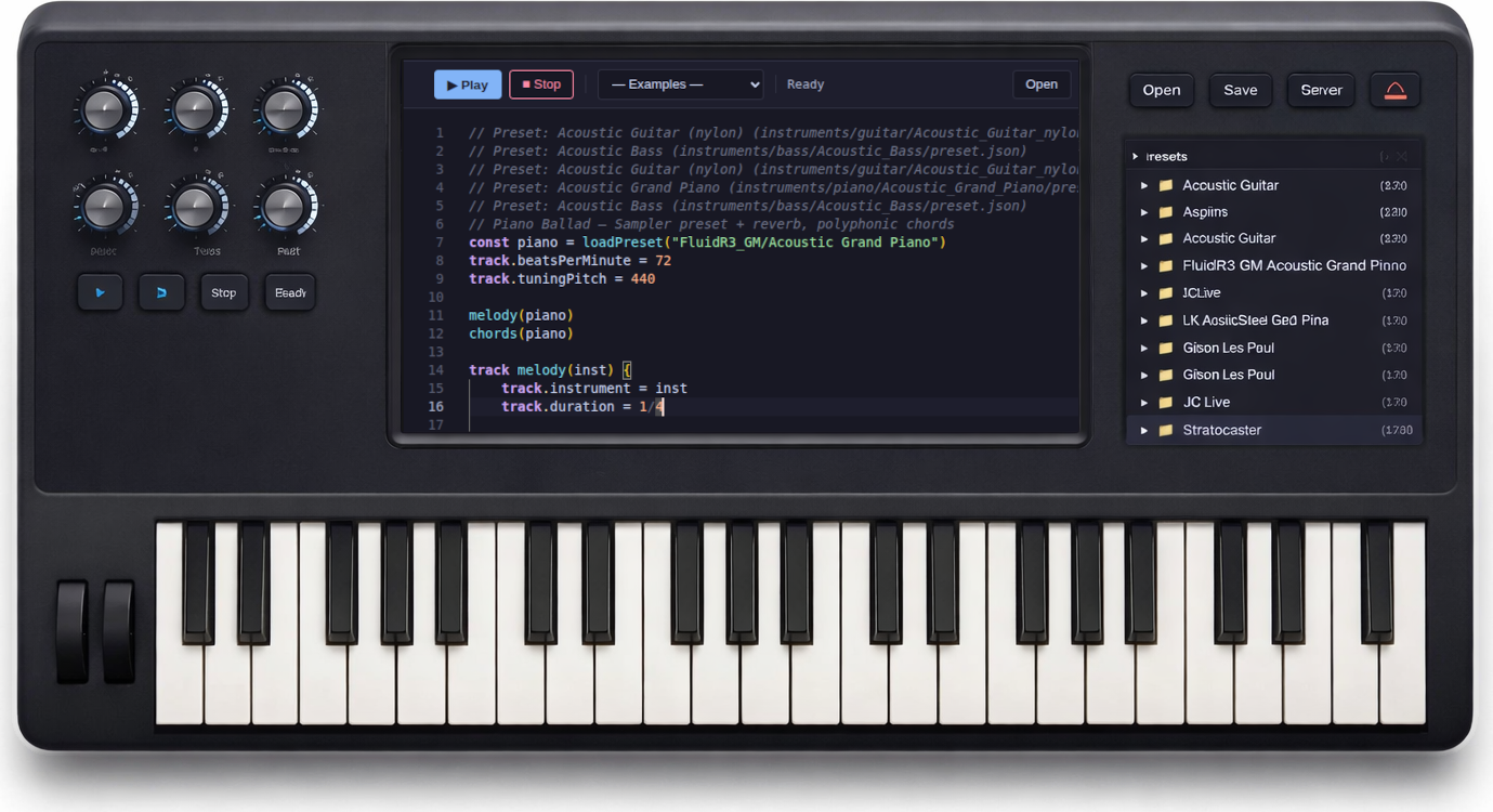 SongWalker Keyboard Prototype Concept